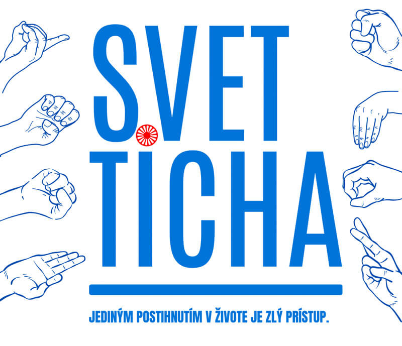 Svet Ticha - Silent World - logo
